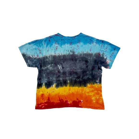 Vintage Led Zeppelin 1975 Tour Tie-Dye Band Tee Delta Pro Weight Collectible XL - Picture 8 of 12